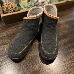 Sanuk Bootah Ojai blend charcoal boots